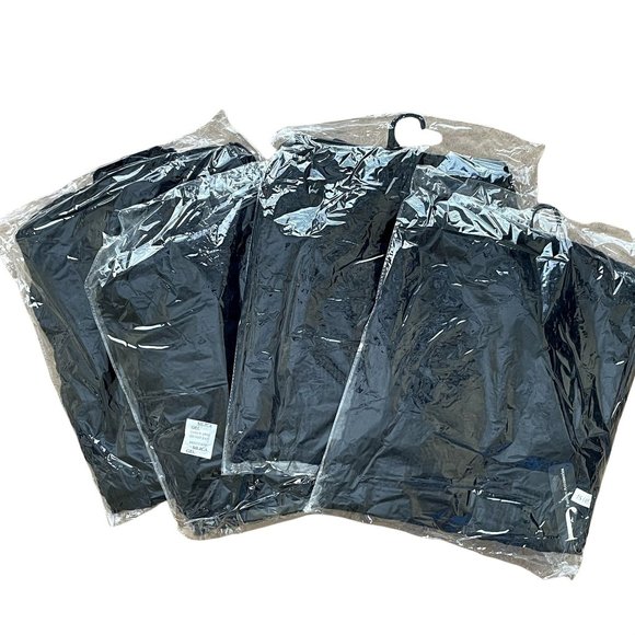 WOMENS BLACK LIGHT WEIGHT KNITTED BEANIE & INFINITY SCARF SET - SZ: OS - Picture 5 of 5